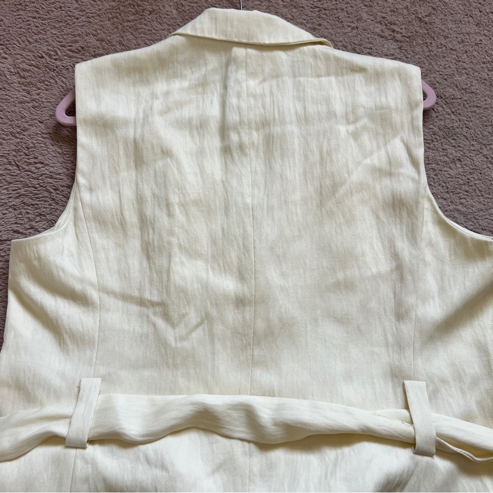 NWT A New Day Sleeveless Blazer Vest Women’s Size L - Picture 5 of 6